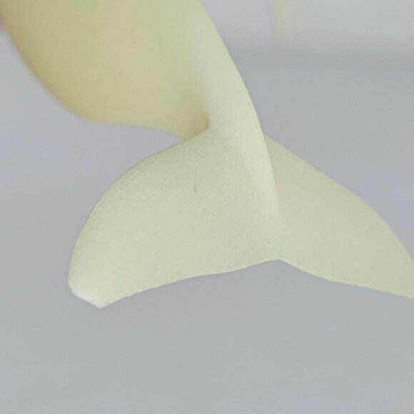 John Perry Whale Vintage Sculpture Marble Base Signed *Flaw* - Picture 6 of 8